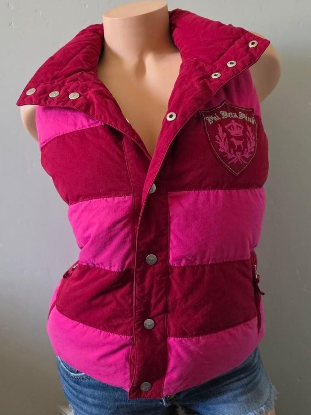 Vintage Y2k VS PINK Vest